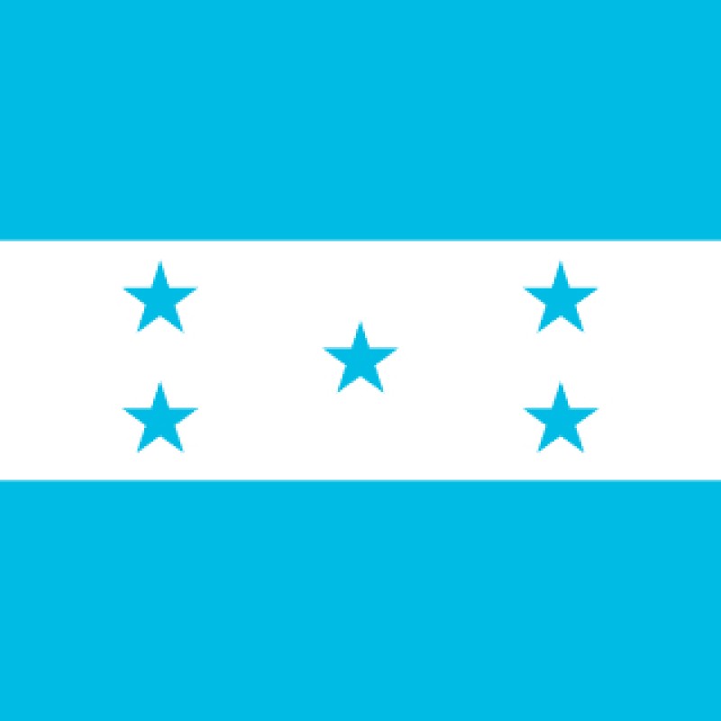 Fridge Magnet :Flag of Honduras
