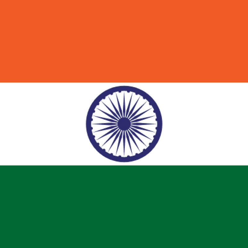 Fridge Magnet :Flag of India