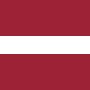 Fridge Magnet :Flag of Latvia