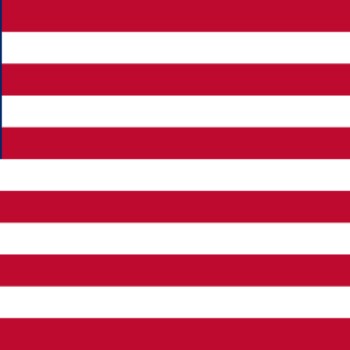 Fridge Magnet :Flag of Liberia