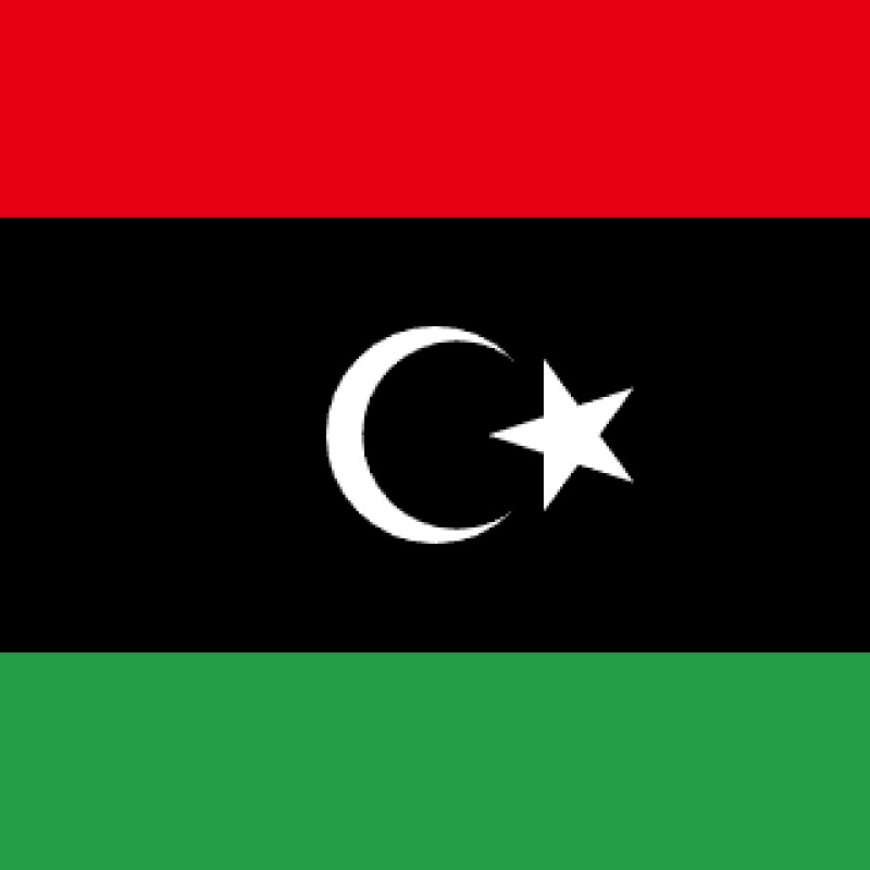 Fridge Magnet :Flag of Libya