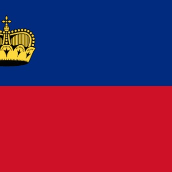 Fridge Magnet :Flag of Liechtenstein