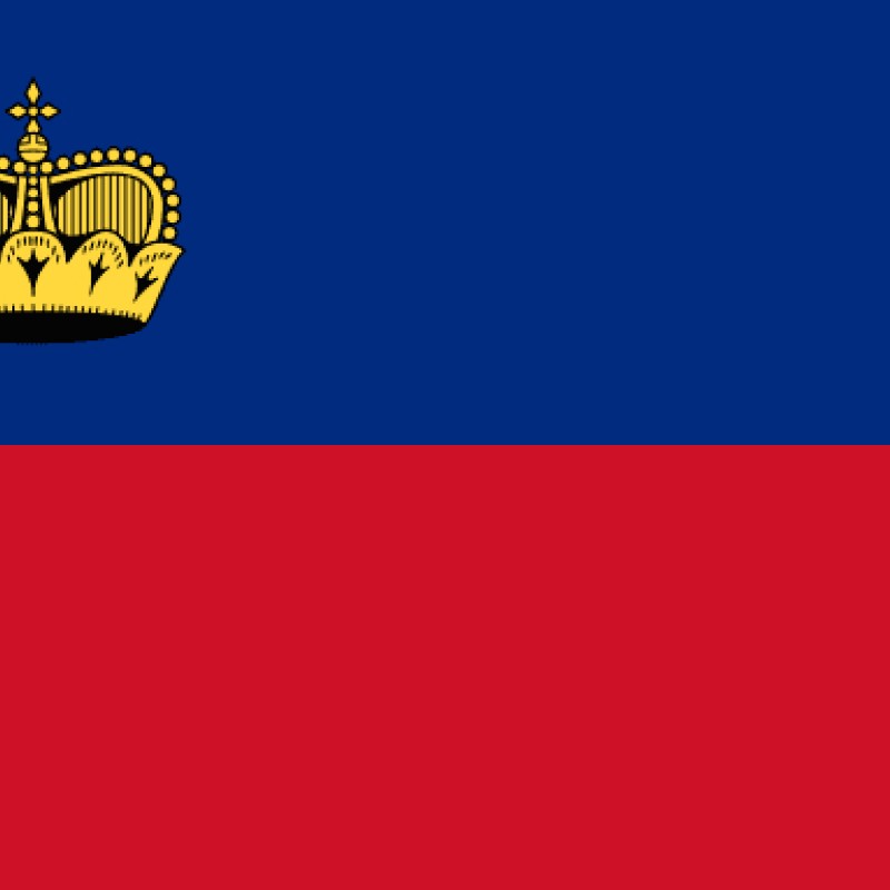 Fridge Magnet :Flag of Liechtenstein