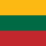Fridge Magnet :Flag of Lithuania