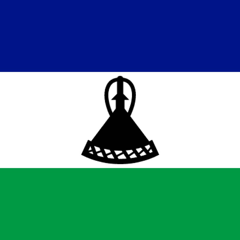 Fridge Magnet :Flag of Lesotho