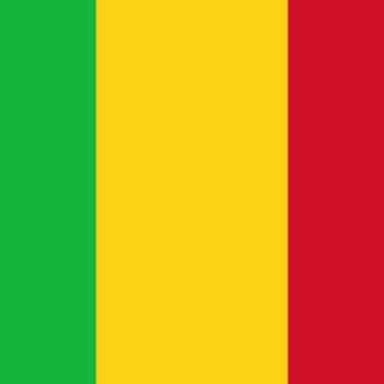 Fridge Magnet :Flag of Mali