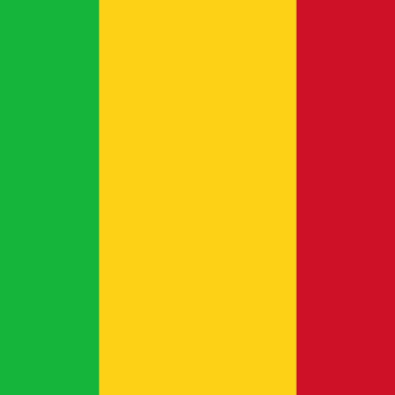 Fridge Magnet :Flag of Mali