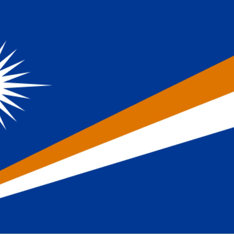 Fridge Magnet :Flag of Marshall Islands