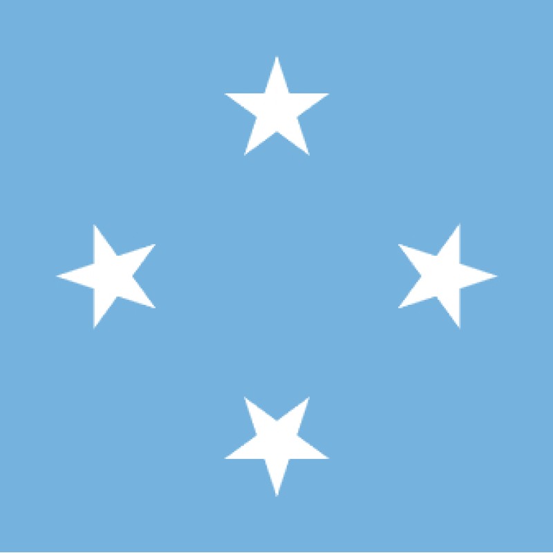 Fridge Magnet :Flag of Micronesia