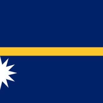 Fridge Magnet :Flag of Nauru