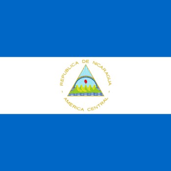 Fridge Magnet :Flag of Nicaragua