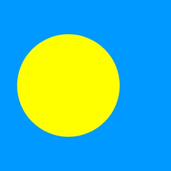 Fridge Magnet :Flag of Palau
