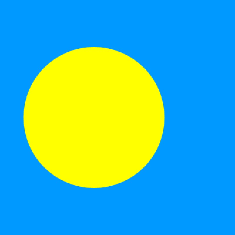 Fridge Magnet :Flag of Palau