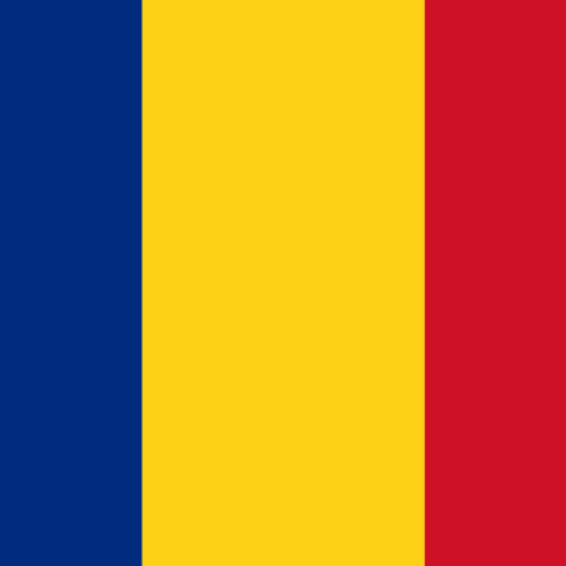 Fridge Magnet :Flag of Romania