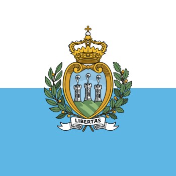 Fridge Magnet :Flag of San Marino
