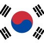 Fridge Magnet :Flag of South Korea