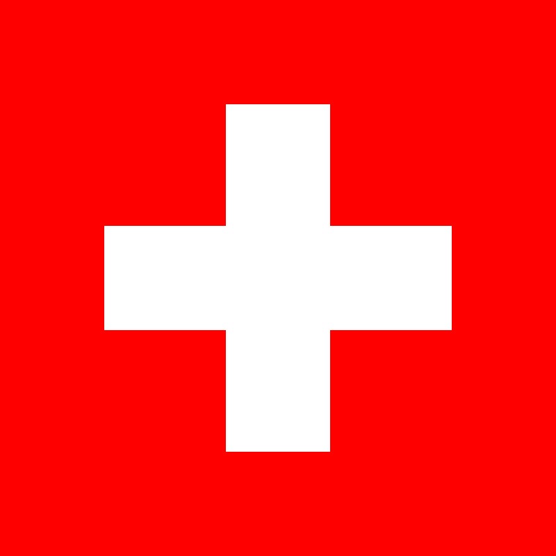 Fridge Magnet :Flag of Switzerland