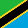Fridge Magnet :Flag of Tanzania