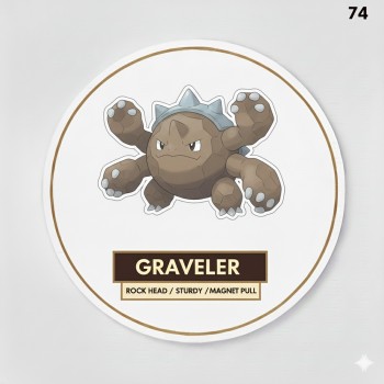 Fridge Magnet :Graveler