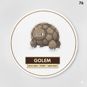 Fridge Magnet :Golem
