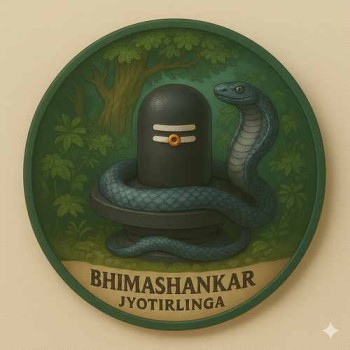 Fridge Magnet :Bhimashankar Jyotirlinga