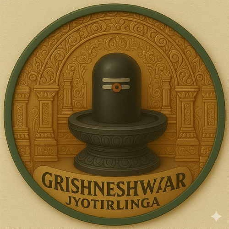 Fridge Magnet :Grishneshwar Jyotirlinga Temple Fridge Magnets