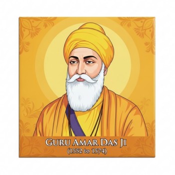 Fridge Magnet :Guru Amar Das JI