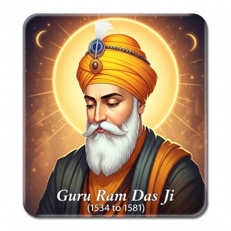 Fridge Magnet :Guru Ram Das Ji