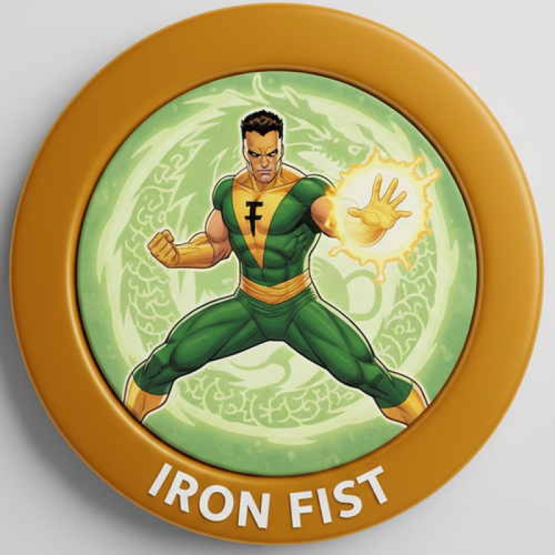 Fridge Magnet :Iron Fist