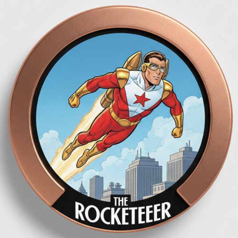 Fridge Magnet :The Rocketeer