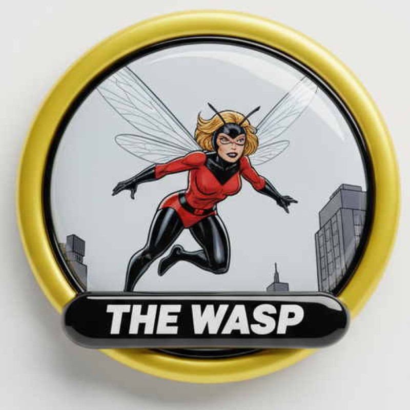 Fridge Magnet :The Wasp
