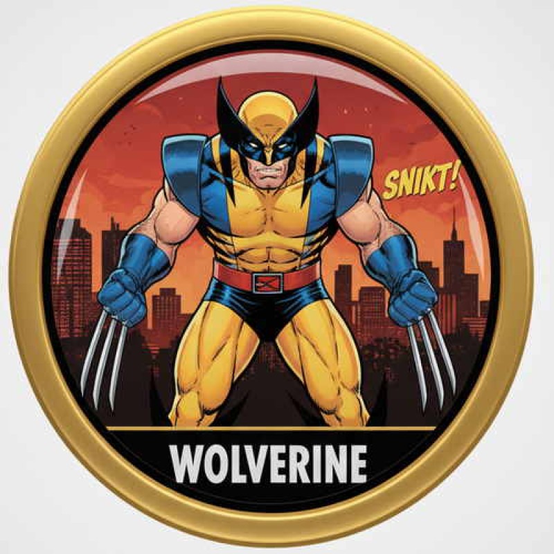Fridge Magnet :Wolverine