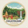 Fridge Magnet :Chhattisgarh