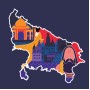 Fridge Magnet :Uttar Pradesh