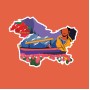 Fridge Magnet :Jammu and kashmir