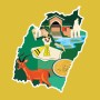 Fridge Magnet :Manipur