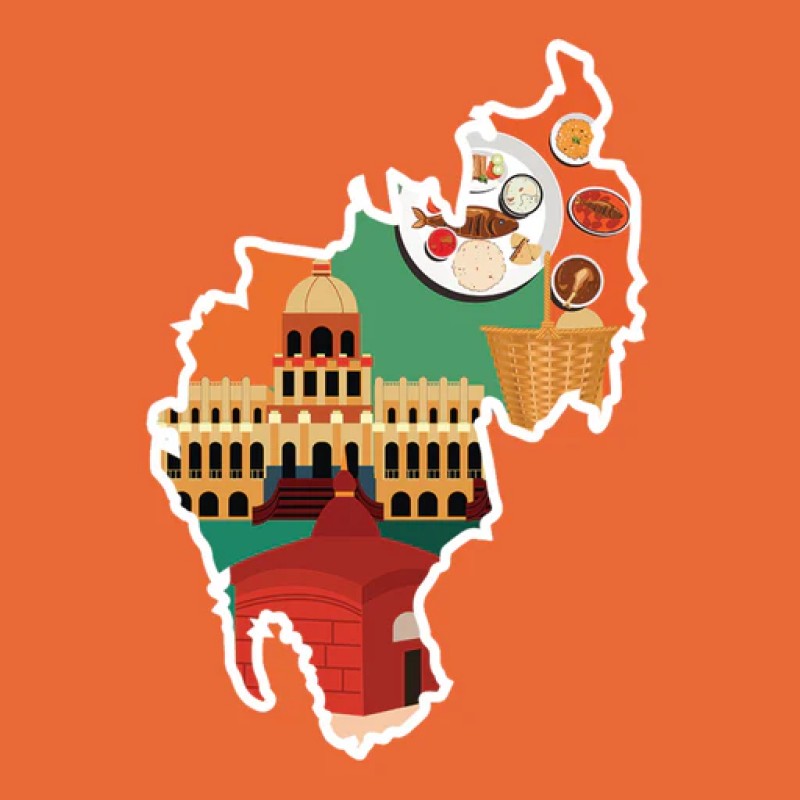 Fridge Magnet :Tripura